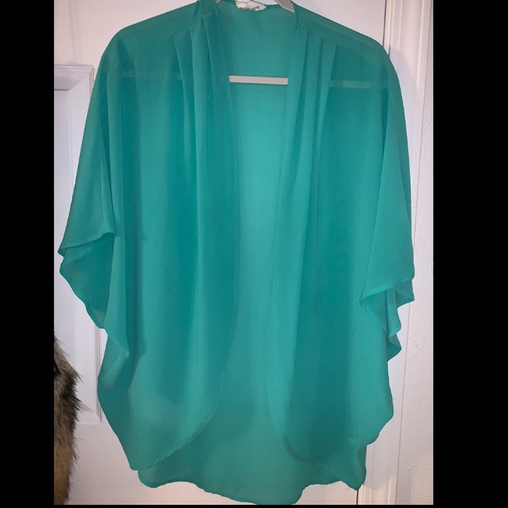 Teal Kimono